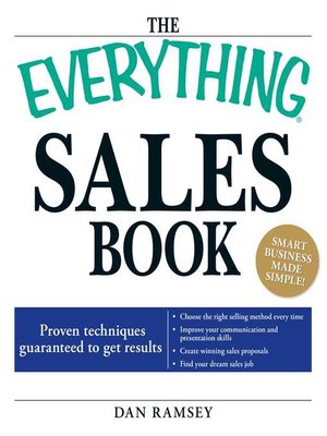 cover image of The Everything Sales Book